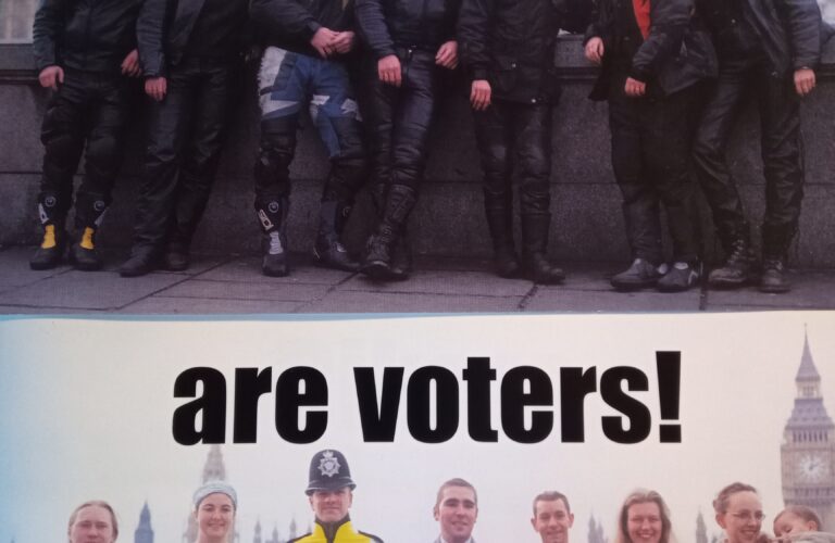 Bikers are Voters!
